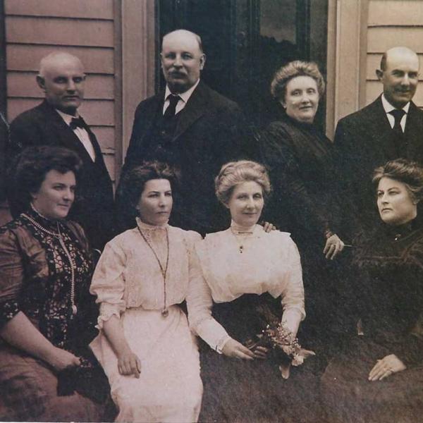 William Dunne with siblings